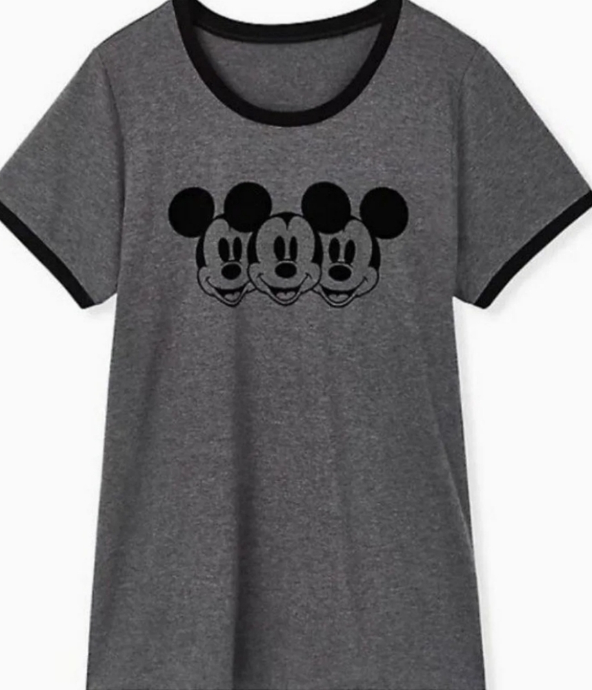 Torrid Mickey mouse Repeat Ringer top